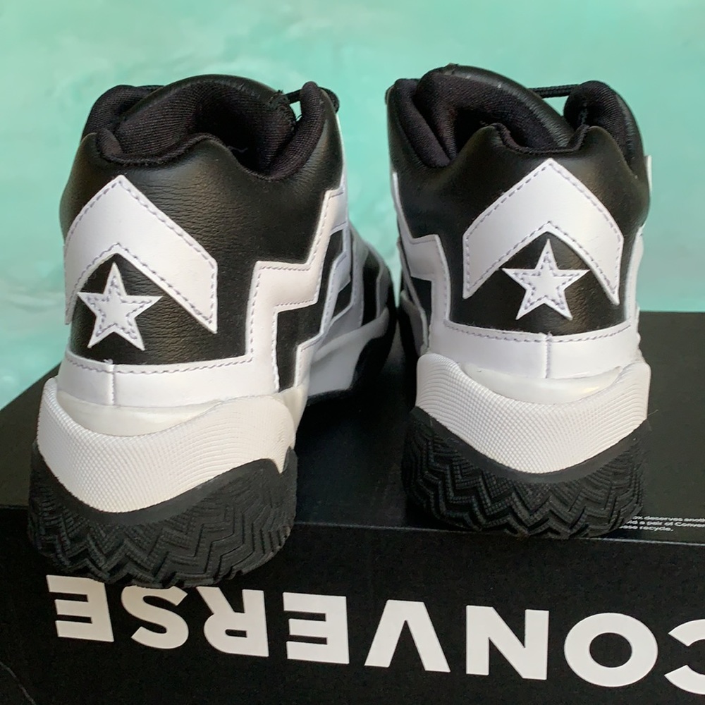 CONVERSE VLTG MID BLACK/WHITE/BLACK WMNS - Picture 12 of 15